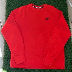 COPY - Red Nike Crew neck sweatshirt